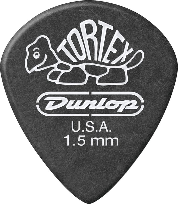 Jim Dunlop Jazz - Plectrum - Pitch Black - 1.50 mm - 72-pack