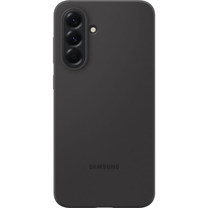 Originele Silicone Backcover voor de Samsung Galaxy A56 - Zwart