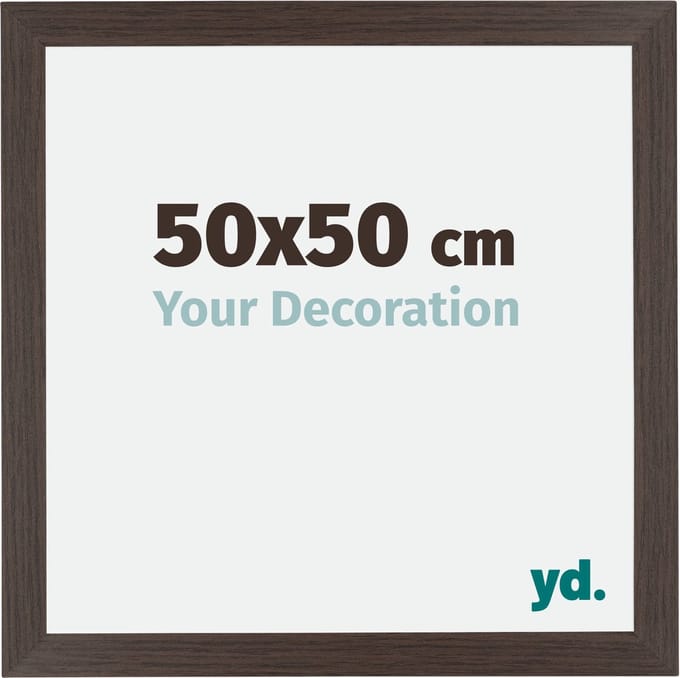 Your Decoration - Fotolijst 50x50 cm - MDF - Eiken Donker - Mura