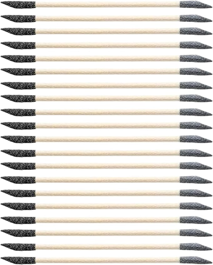 Schuurstokjes set - Vijlen nagels - Modelbouw details - Dubbelzijdig - 20 stuks - Niet gespecificeerd