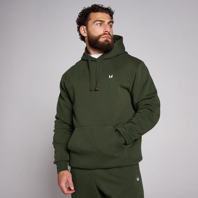 MP Heren Rest Day Hoodie - Bosgroen - S