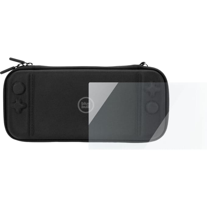 BlueBuilt Nintendo Switch hoesje + Screenprotector Glas