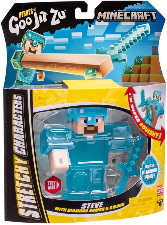 Goo Jit Zu Minecraft Hero Pack assortiment - Goo Jit Zu Minecraft Enderman