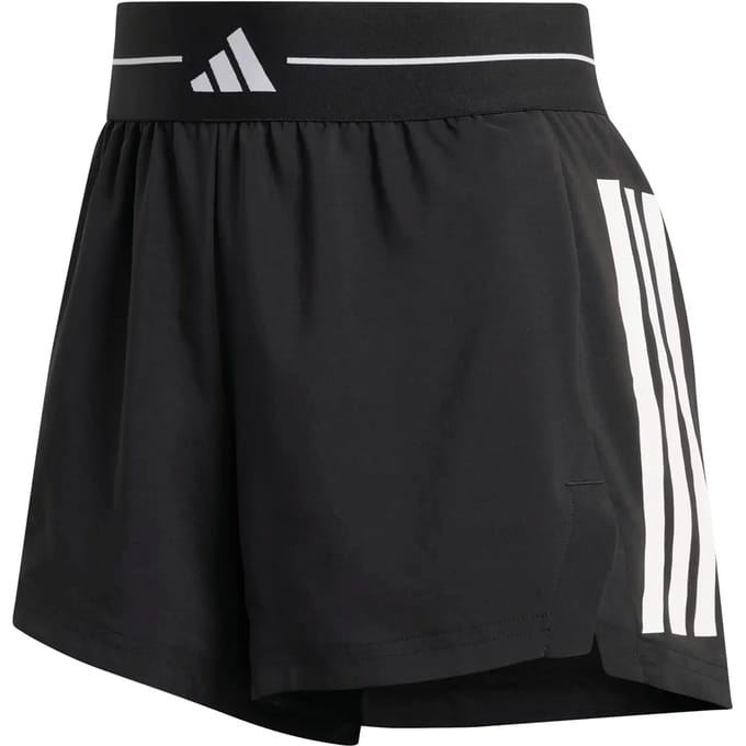 Damesshort adidas Hyperglam 3-stripes