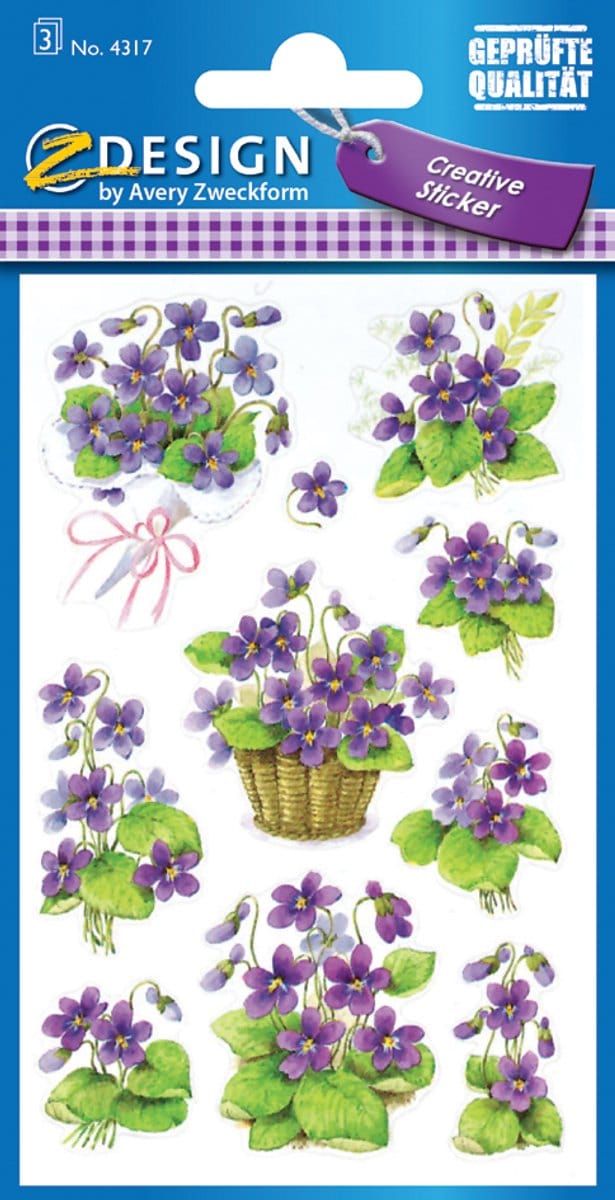 Creatieve Stickers 'Rozen en Klimop'
