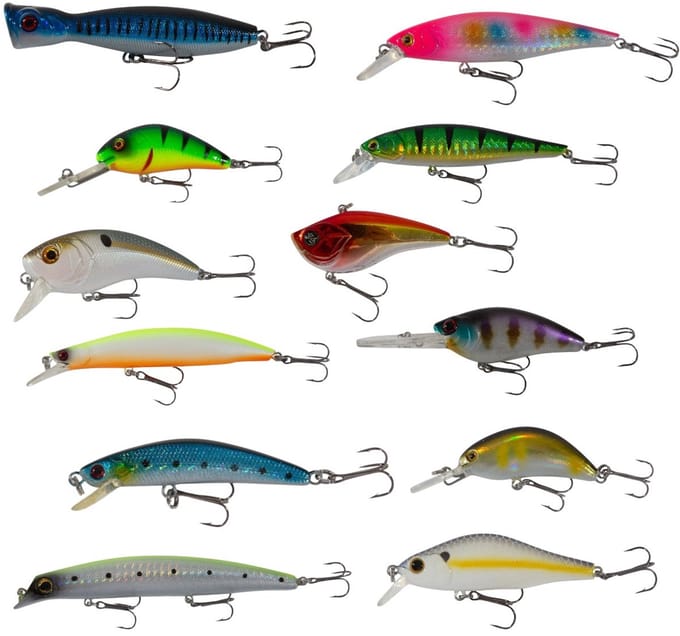 Catchgear Hard Lure Set 1 (12 Stuks) - Kunstaas Set