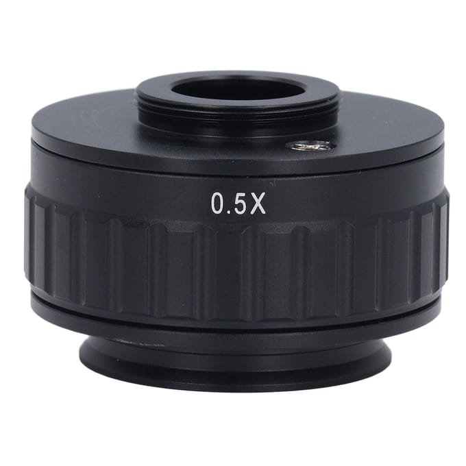 CTV Lensadapter voor Trinocular Stereo Microscoop CCD Camera Industrieel Gebruik C-Mount 0.5X black