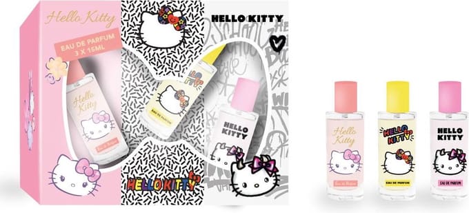 Hello Kitty Giftset 3 x 15ml Eau de Parfum