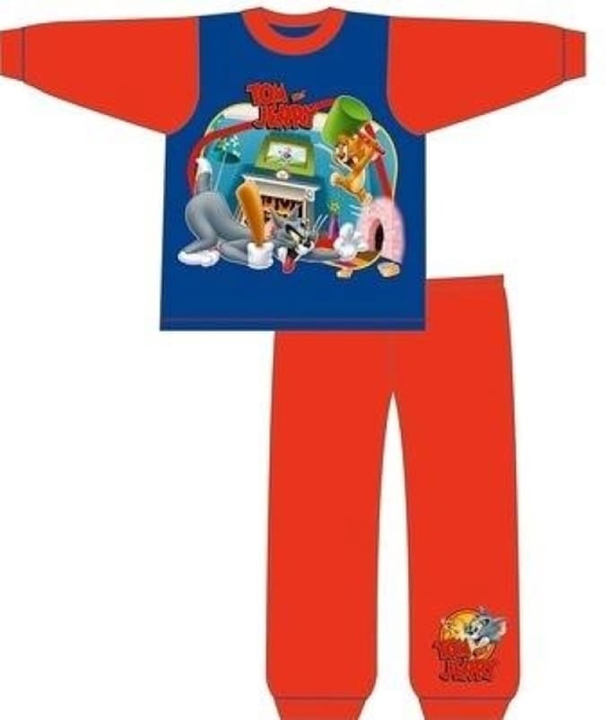 Tom en Jerry pyjama - maat 86 - 100% katoen - Kinderpyjama