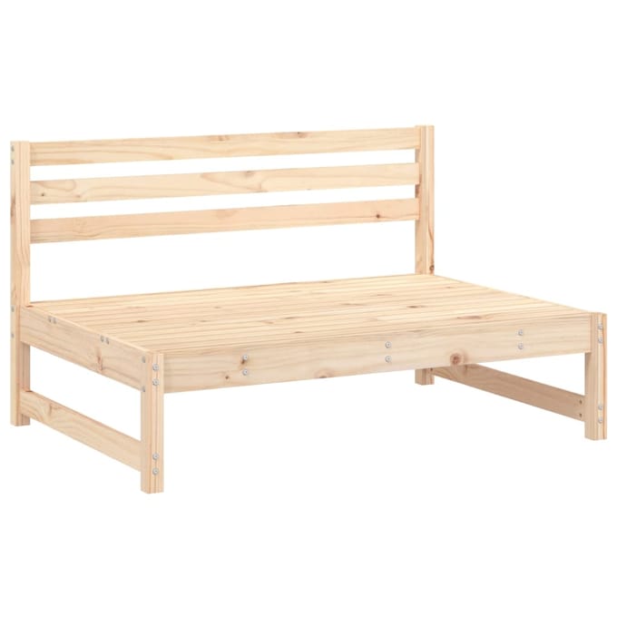 vidaXL - 4-delige - Loungeset - massief - grenenhout