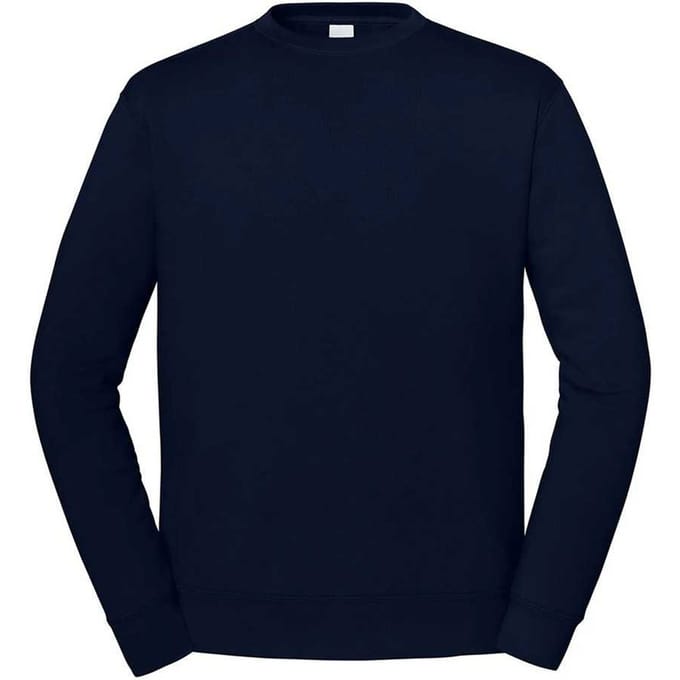 Fruit of the Loom Heren Iconic Premium Ingelegd Sweatshirt (Deep Navy)