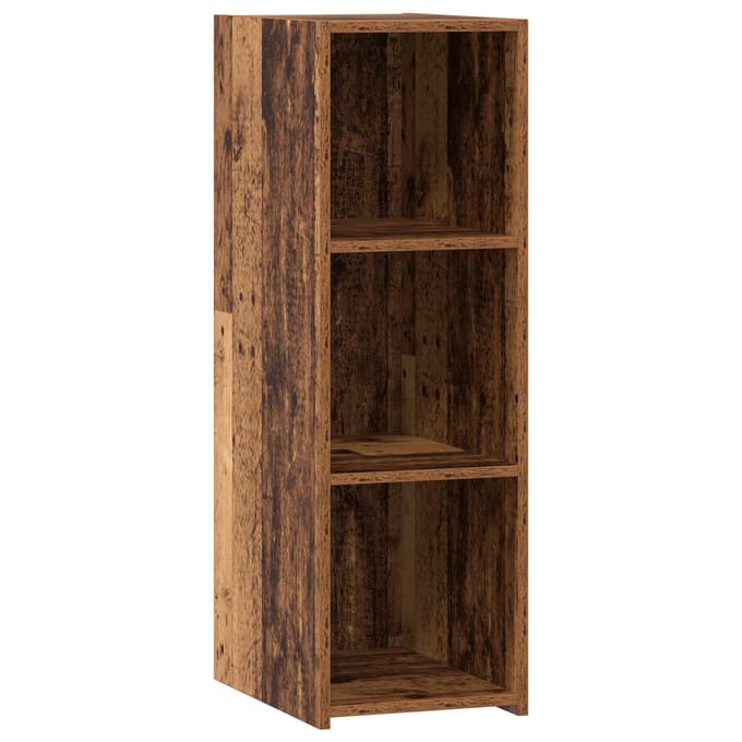 vidaXL - Dressoir - Oud - hout - 30 - x - 41 - x - 93 - cm - Bewerkt - hout