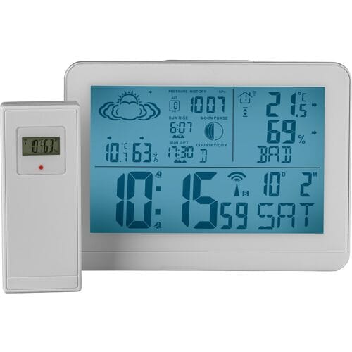 LIVARNO Draadloos weerstation (wit)