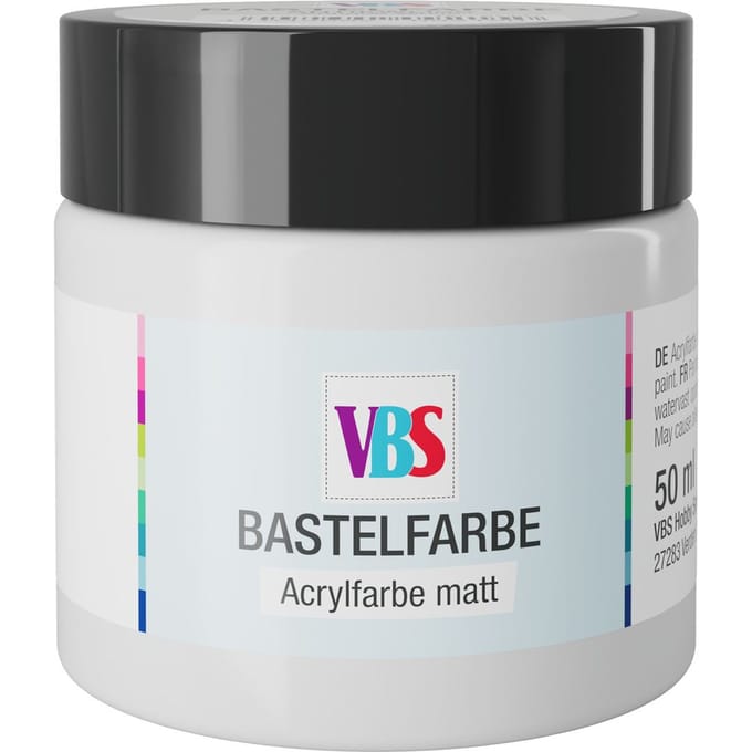 VBS Knutselverf, 50 ml - Antiekwit