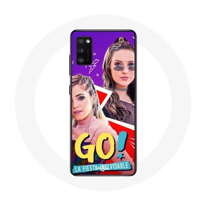 Samsung Galaxy A41 hoesje Streef je dromen na Mía Cáceres en Lupe Achával