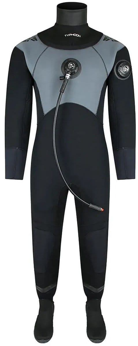 Typhoon Seamaster Droogpak Zwart SM/42 Man
