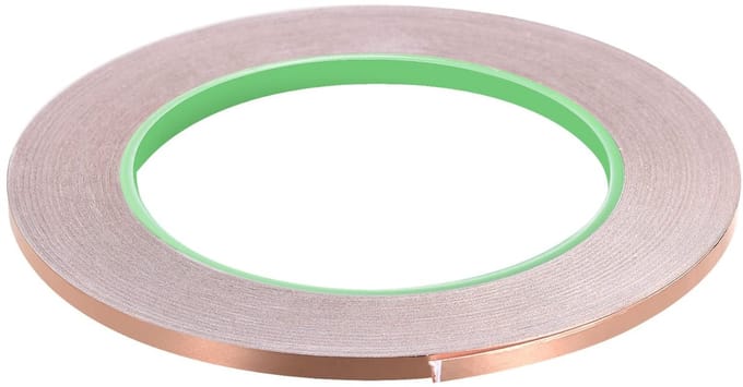 Dailygoods - Dubbelzijdig Koperfolie Plakband voor EMI-Afscherming