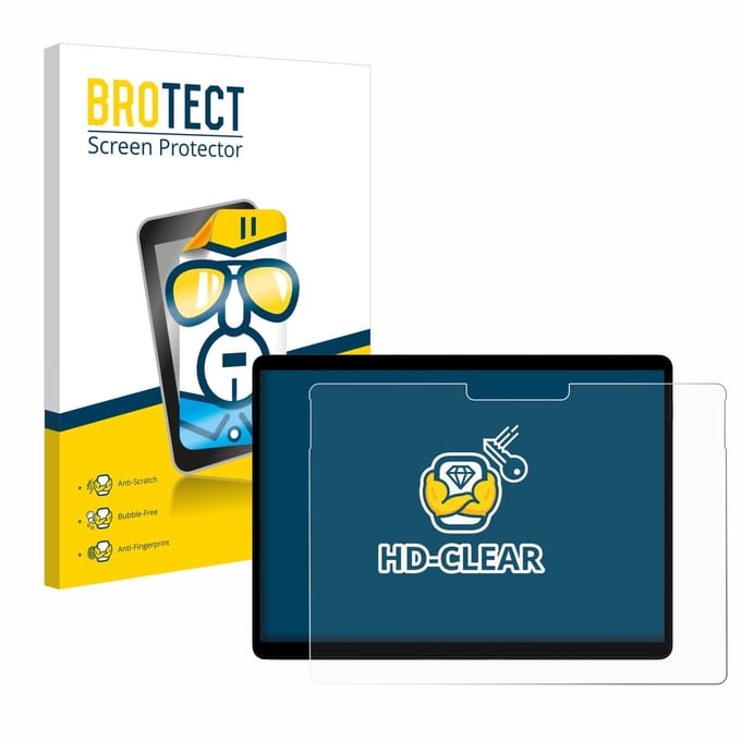 BROTECT - Screenprotector voor Microsoft Surface Pro X - Folie Beschermfolie transparant