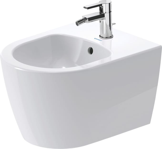 Duravit ME by Starck - Wandbidet 370x480 mm, kraangat, wit 2290150000