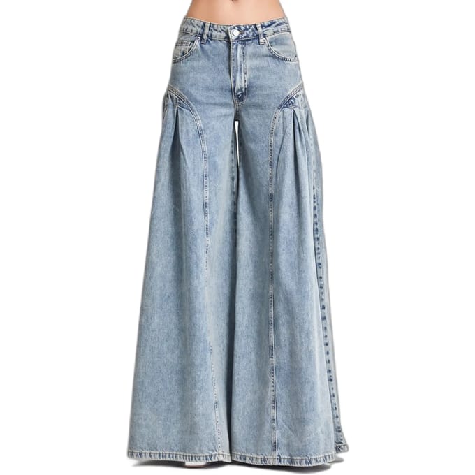 It's Basic - Elephant Relaxed Mid Rise Jeans