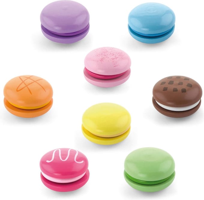 Speelgoedeten - Macaron koekjes