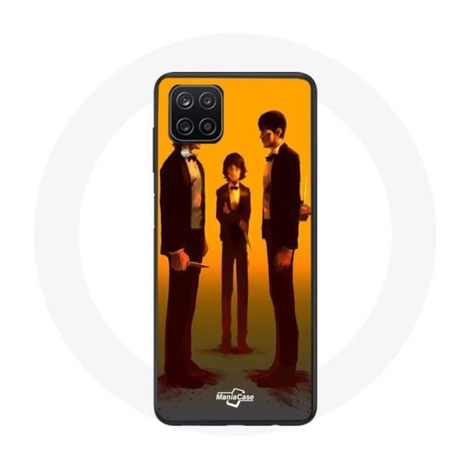 Coque Samsung Galaxy A12 Squid Game Seong Gi hun Cho Sang woo Et Kang Sae Byeok Episode 9