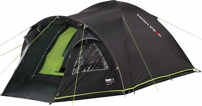 High Peak Talos 3 Koepeltent - Donkergrijs - 3 Persoons