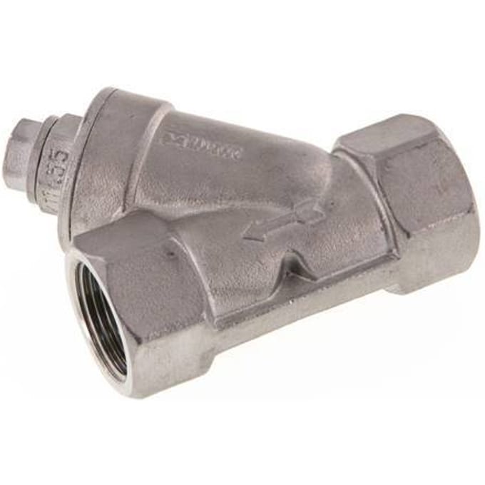 G 3/4'' RVS Y-filter 1 mm Maaswijdte 40 Bar - SLSE-034