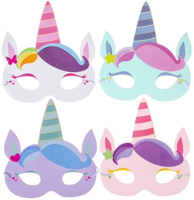 Duckiez Masker Kids Eenhoorn In Foam - 60 stuks