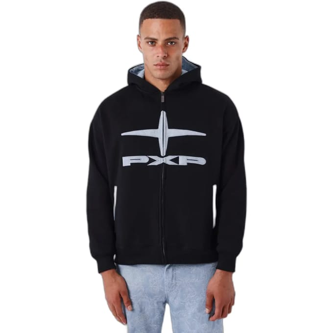 Vintage hoodie met rits Project X Paris
