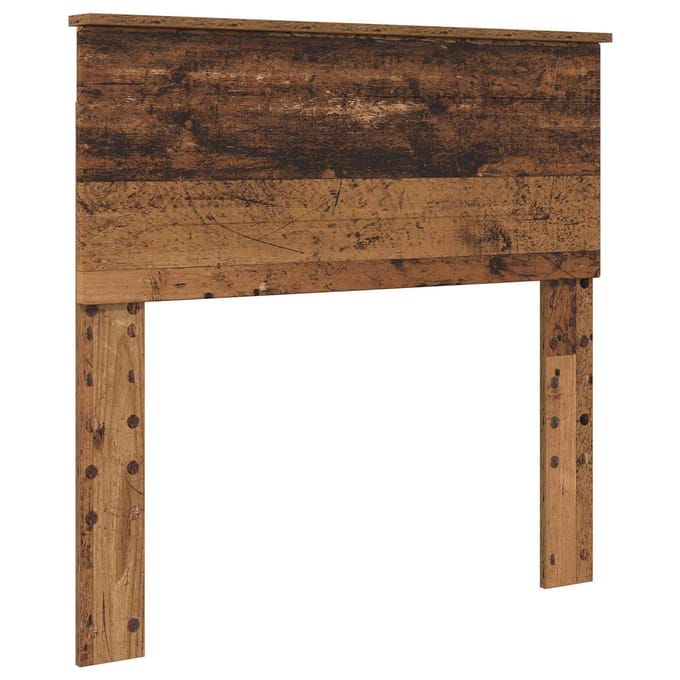 vidaXL Hoofdbord Oud Hout Bewerkt hout