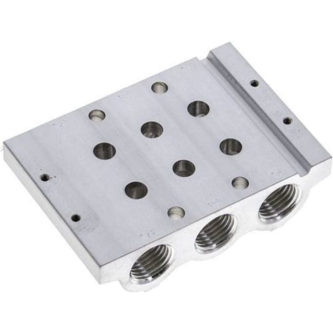 G1/4'' Manifold 2-Stations Festo 566618 VABM-L1-14S-G14-2