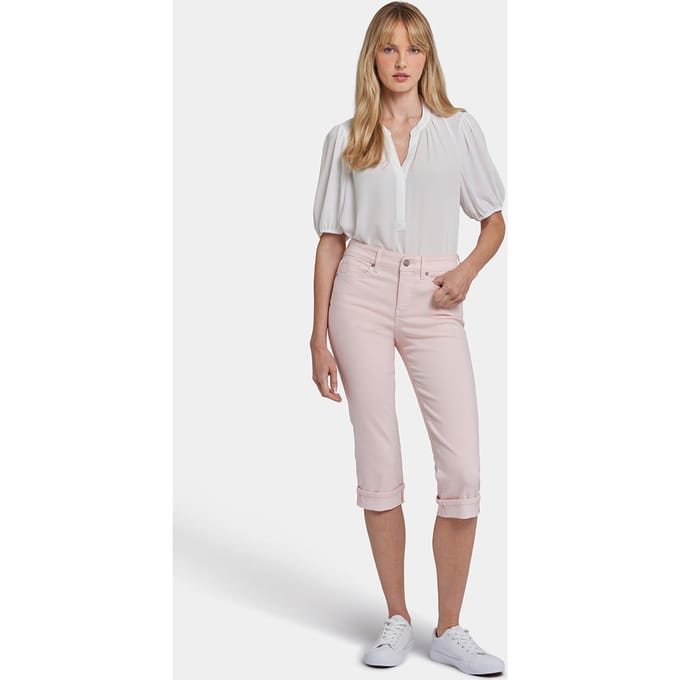 Marilyn Straight Crop Jeans In Cool Embrace® Denim