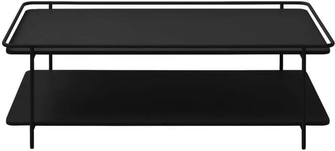 Nordic Home - Millie salontafel 55x110 cm - zwart