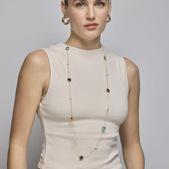 Luxenter 18k goudkleurige oorbellen - Thea