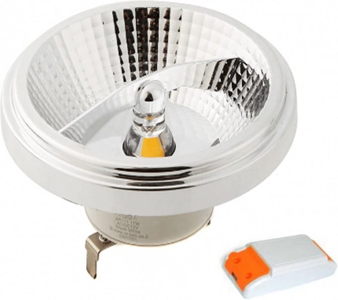 Ledl G53 AR111 Spot 12W Warmwit 45° Dimbaar 12V