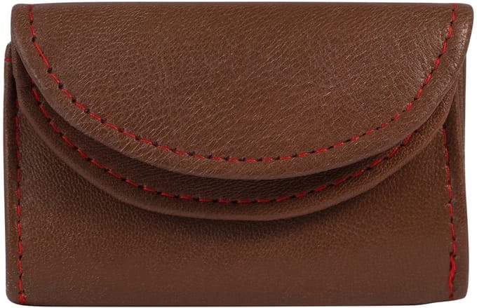 EXCELLANC Excellanc Unisex Portemonnee Manessa echt leer, unisex, 5,2 x 7,8 cm