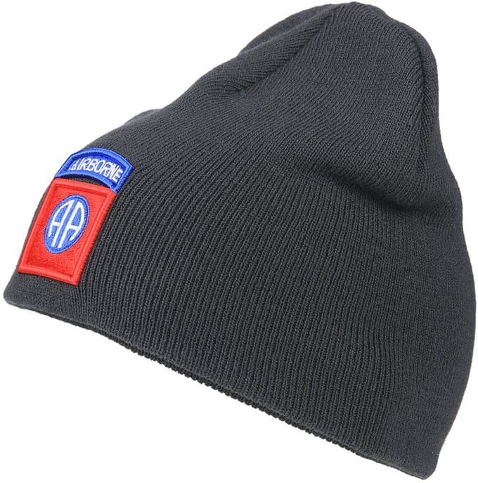 Fostex Garments - Beanie 82nd Airborne - Dark Grey