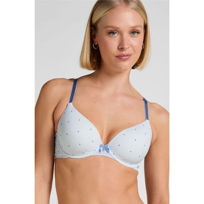 Hunkemöller Plunge Padded Underwired Bra Blauw