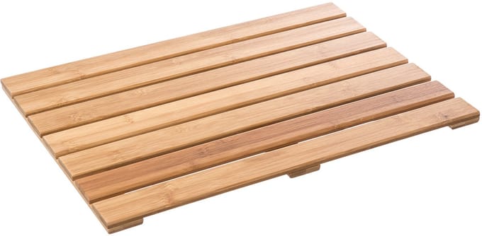 5five Bamboe Duckboard Badmat - 53 x 36 cm, Natuurlijk