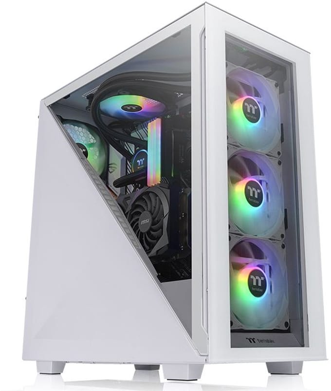 Thermaltake Divider 300 TG Snow - Case - Tower - Wit