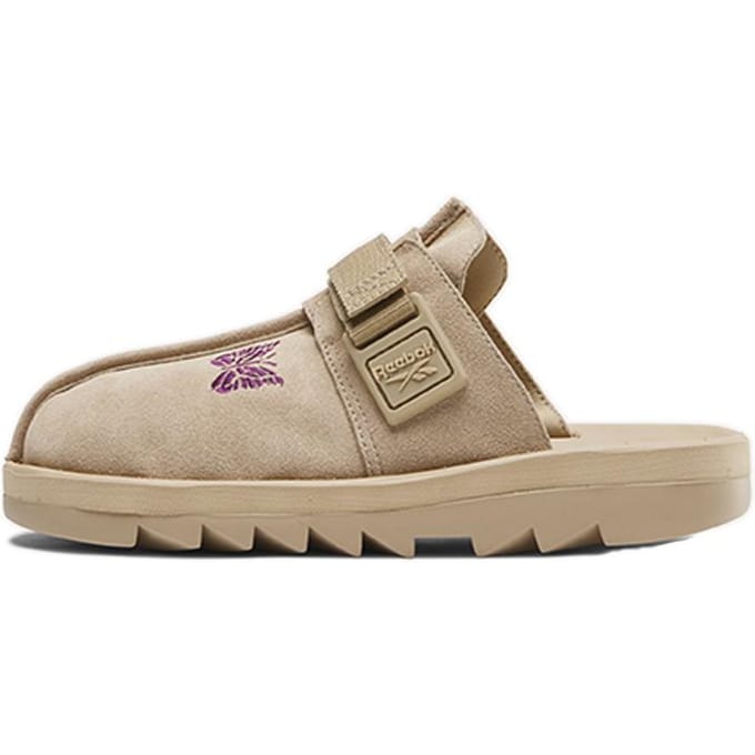 Needles x Reebok Beatnik Slides 'Canvas' 44.5 beige