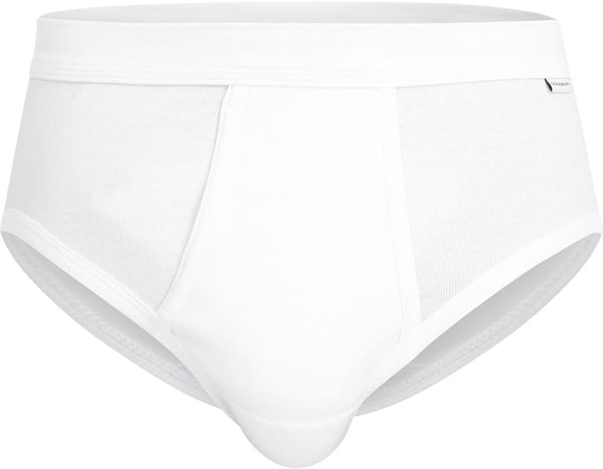 Gotzburg heren slip met gulp (1-pack) - wit