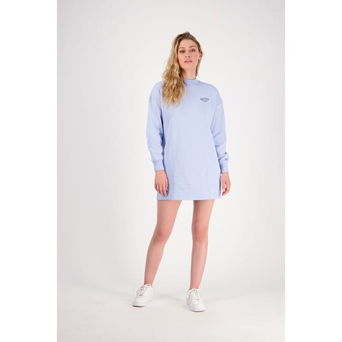 RAIZZED Phoeby Dress Sky Light Blue Maat: M | Mini Jurken Outlet | Dames | Blauw