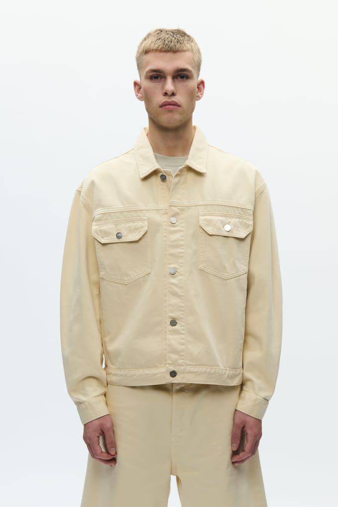 jeansjack met borstzakken model 'Type 10'