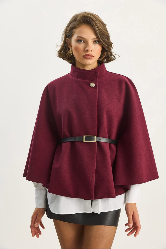 Oversized Wolmix Overjas