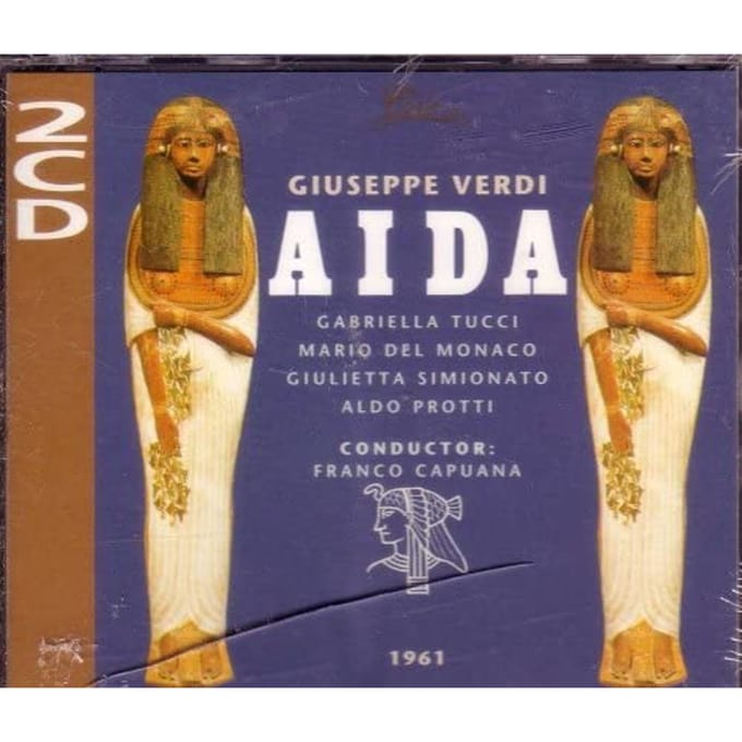 CD G. VERDI - Aida Niet-Japan Klassiek Gebruikt