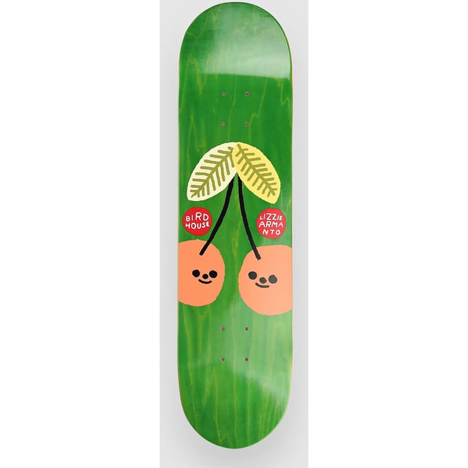 Birdhouse Lizzie Cherry Picked 8" Skateboard Deck patroon