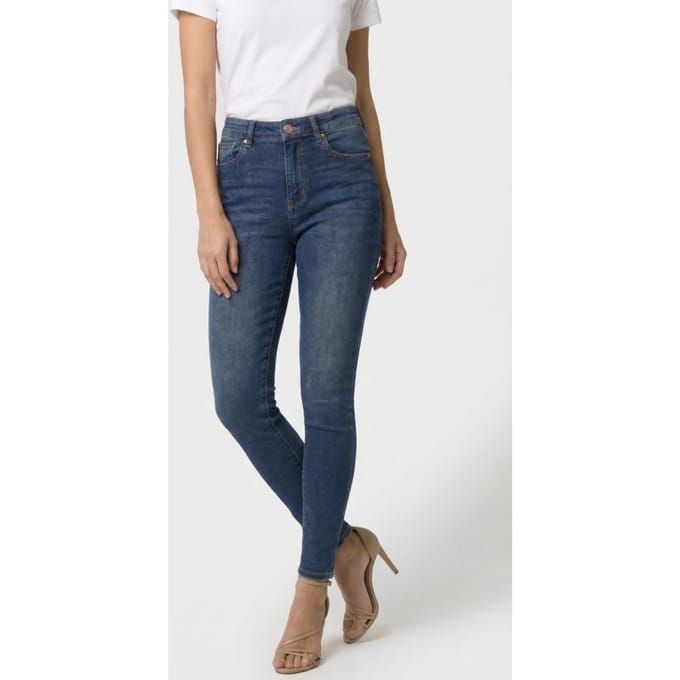 RAIZZED Blossom Dark Blue Stone Maat: W26L30 | Slim Jeans Outlet | Dames | Blauw