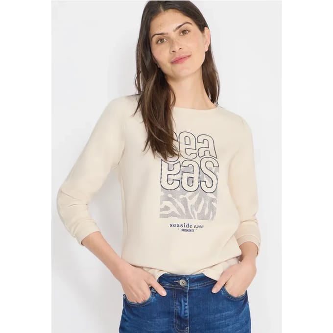 Shirt met borduursel